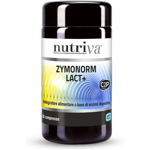 Nutriva Zymonorm Lact+ 30 Compresse - Integratore Per La Funzione Digestiva-image