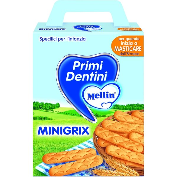 Mellin Minigrix 180 G - Snack Per L'infanzia-image