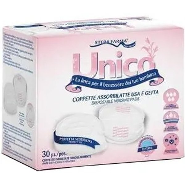 Sterilfarma Unico - 30 Coppette Assorbilatte Usa E Getta-image