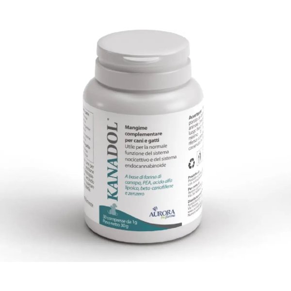 Aurora Biofarma Kanadol 30 Compresse - Mangime Complementare Per Cani E Gatti-image