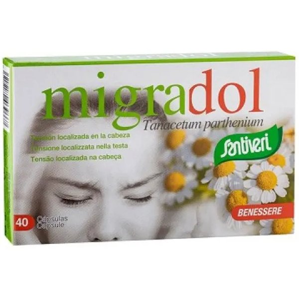 Migradol 40 Capsule - Integratore Per L'emicrania-image