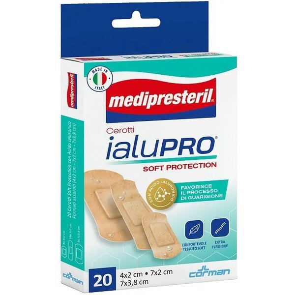 Medipresteril Cerotti Ialupro Soft Protection - 20 Cerotti Assortiti-image