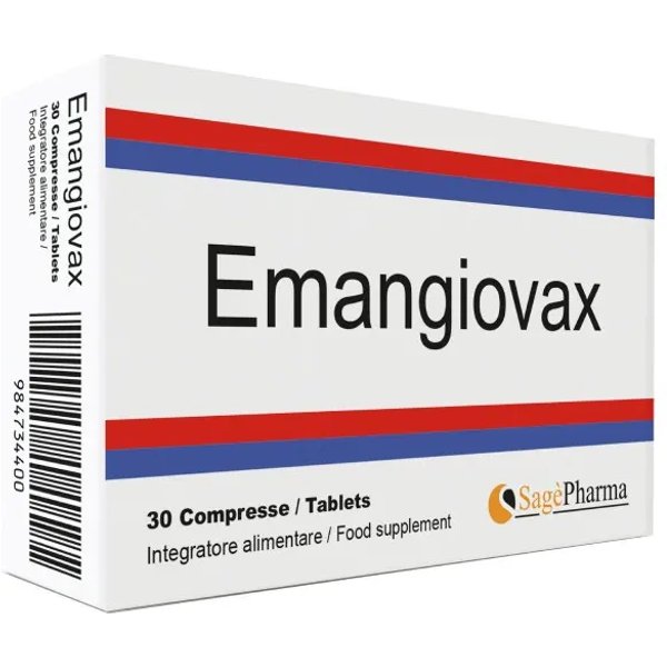 Emangiovax 30 Compresse - Integratore Per Il Microcircolo-image