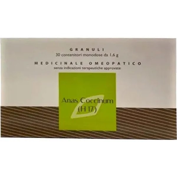 Oti Anas Conccinum H17 - Farmaco Omeopatico 30 Contenitori Da 1,6 Gr Granuli Monodose-image
