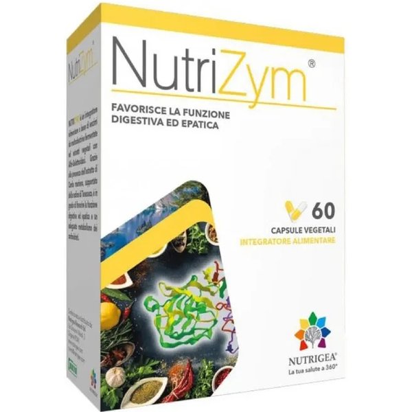 Nutrizym 60 Capsule - Integratore Per La Funzione Digestiva-image