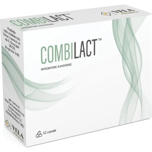 Combilact 12 Capsule - Integratore Per L'equilibrio Della Flora Intestinale-image