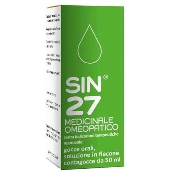 SIN 27 Gocce - Farmaco Omeopatico 50 Ml-image