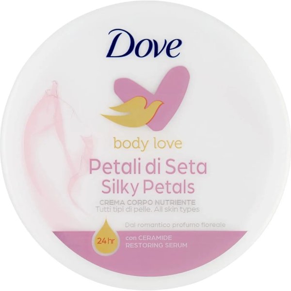 Dove Body Love - Petali Di Seta - Crema Corpo Nutriente 300 Ml-image