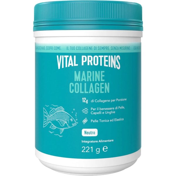 Vital Proteins Marine Collagen 221 Gr Gusto Neutro - Integratore Per La Pelle-image