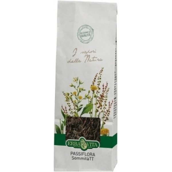 Erba Vita Passiflora Sommità - Taglio Tisana 100 G-image