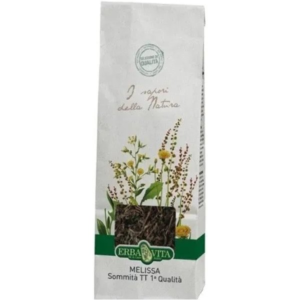 Erba Vita Melissa Sommità 1° Qualità - Taglio Tisana 100 G-image