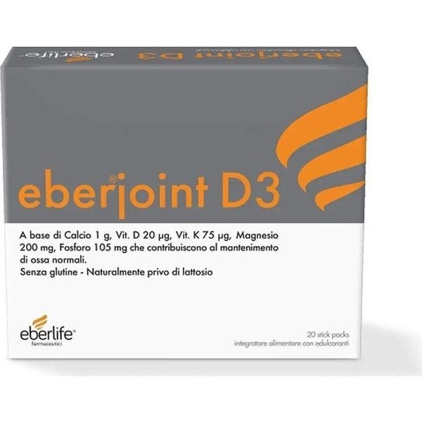 Eberlife Eberjoint D3 - Integratore Per Le Ossa 20 Stick Pack-image