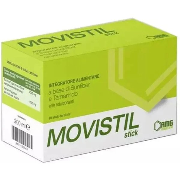 Movistil Stick 20 Stick Da 10 Ml - Integratore Per La Regolarità Intestinale-image