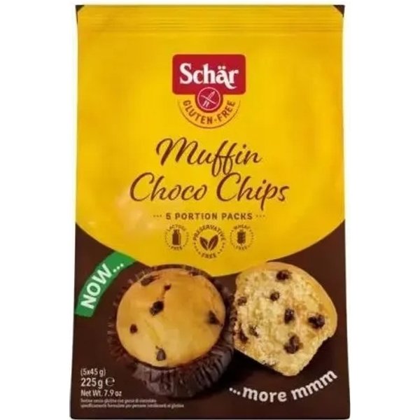 Schar Muffin Choco Chip - Muffin Senza Glutine 225 G-image