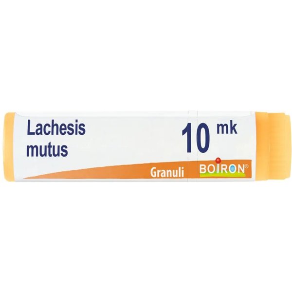 Boiron Lachesis Mutus 10MK - Farmaco Omeopatico 1 Gr Granuli Monodose-image