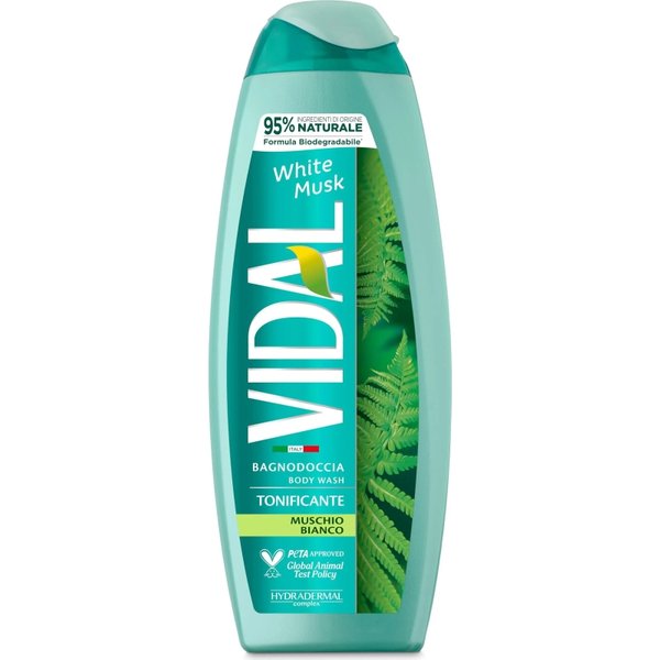 Vidal White Musk - Bagnodoccia Tonificante 500 Ml-image
