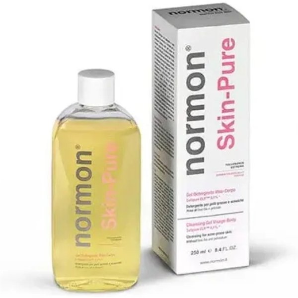 Normon Skin-Pure - Gel Detergente Per Pelle Acneica E Impura 250 Ml-image