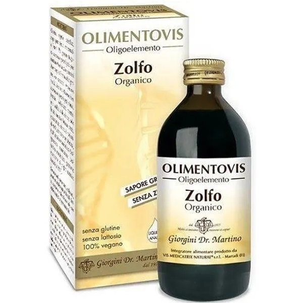 Olimentovis Zolfo Organico 200 Ml - Integratore Per Le Unghie-image