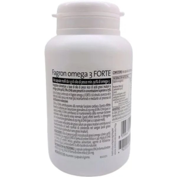 Omega 3 Forte 60 Perle - Integratore Per Il Colesterolo-image