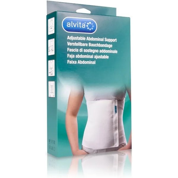 Alvita Fascia Addominale Regolabile - Taglia 3 (110-130 Cm)-image