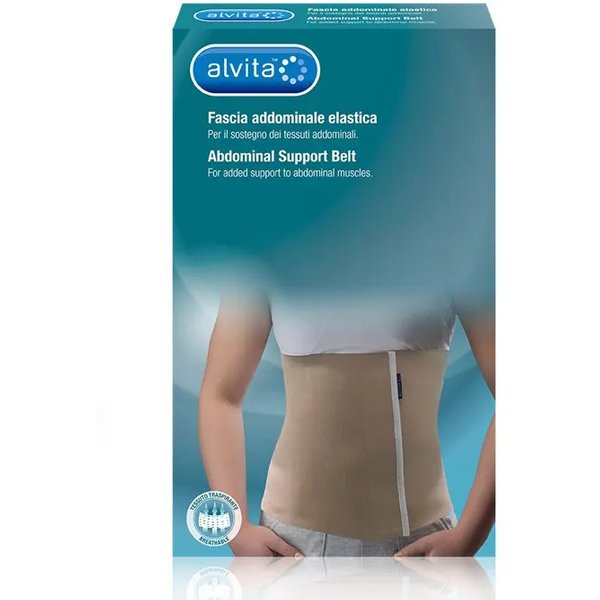Alvita Fascia Addominale Elastica - Taglia 2 (90-105 Cm)-image