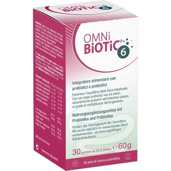 Omni Biotic 6 - Integratore Per L'equilibrio Della Flora Intestinale 60 G-image