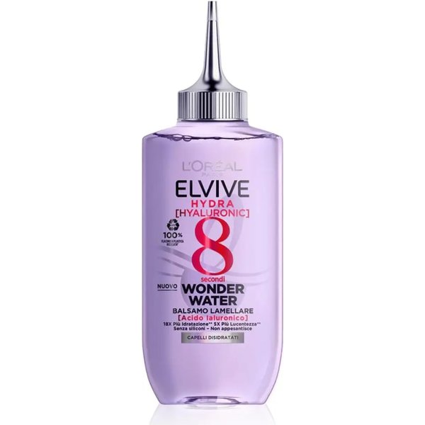 Elvive Hydra Hyaluronic Wonder Water - Balsamo Lamellare Per Capelli Disidratati 200 Ml-image