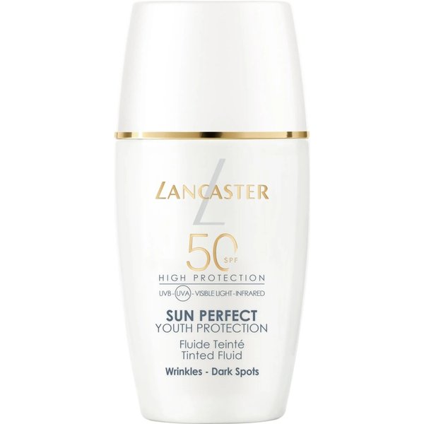 Lancaster Crema Solare Viso 50 SPF Fluido Sun Perfect Tinted Fluid Protezione Alta 30 Ml-image