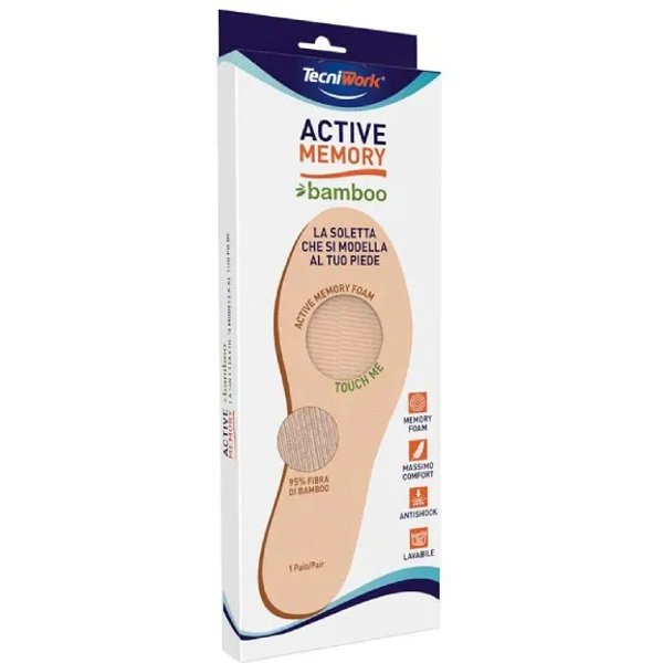 Active Memory Bamboo - 1 Paio Di Solette In Bamboo - Taglia 37-image