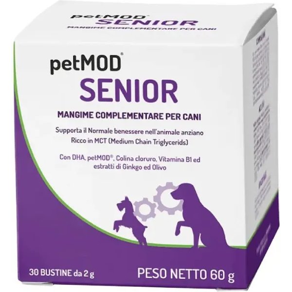 Prosol Petmod Senior - Mangime Complementare Per Cani Anziani 30 Bustine-image