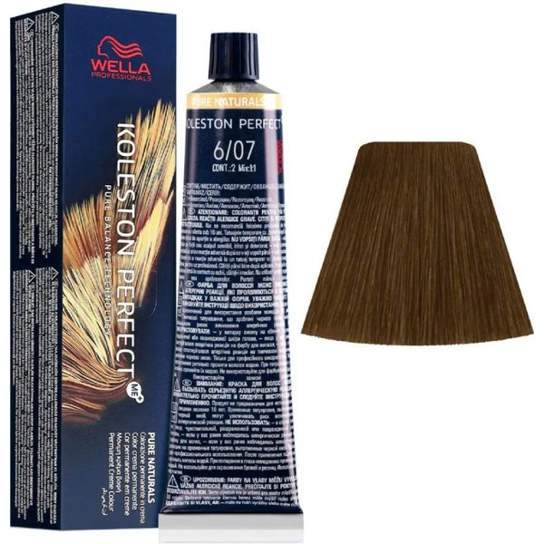 Wella Koleston Perfect Me+ - Tintura Per Capelli N.6/07 Biondo Scuro Naturale Sabbia-image
