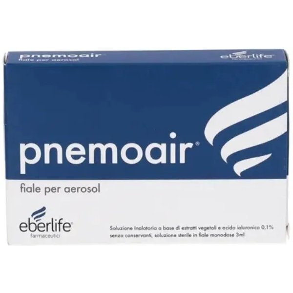 Eberlife Pnemoair - Fiale Per Aerosol 10 Fiale Da 3 Ml-image