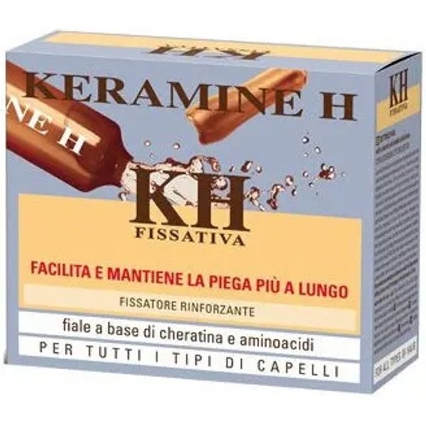 Keramine H KH Fissativa - Trattamento Rinforzante Capelli 10 Fiale Da 6 Ml-image