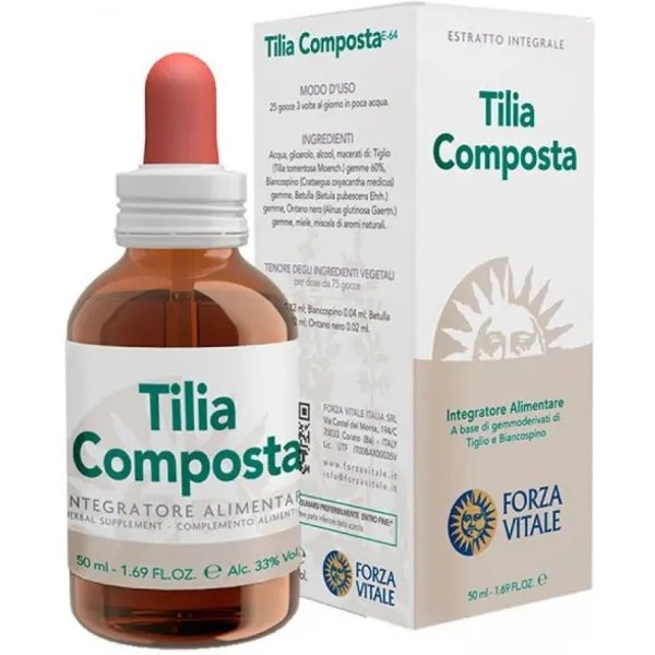 Tilia Composta 50 Ml Gocce - Integratore Per Il Tono Dell'umore-image