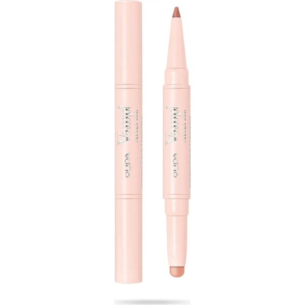 Pupa Vamp! Creamy Duo - Matita Labbra Contouring & Rossetto Brillante N. 001 Fair Nude-image