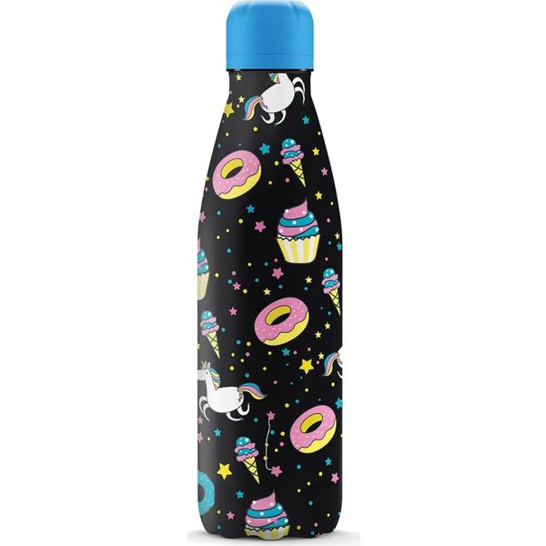 The Steel Bottle Pop Black Series 30 Unicorn - Borraccia Termica In Acciaio Inox 500 Ml-image