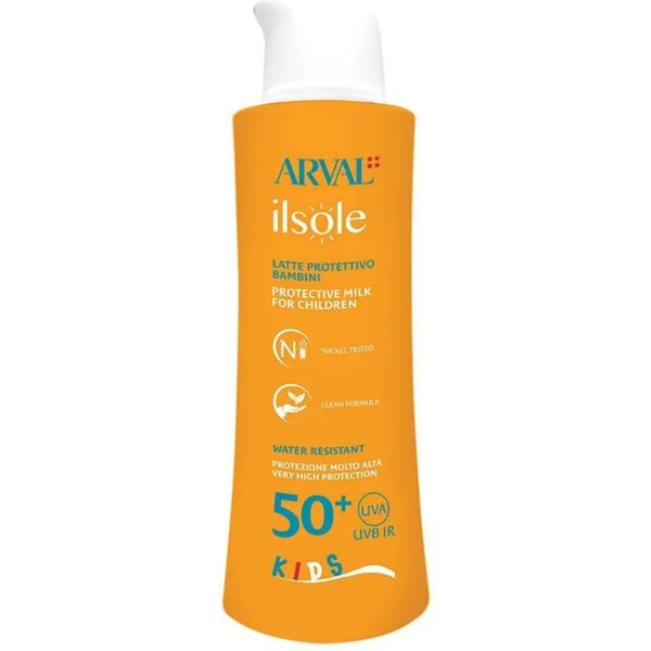 Arval Crema Solare Bambini 50+ SPF Latte Ilsole Protezione Molto Alta 150 Ml-image