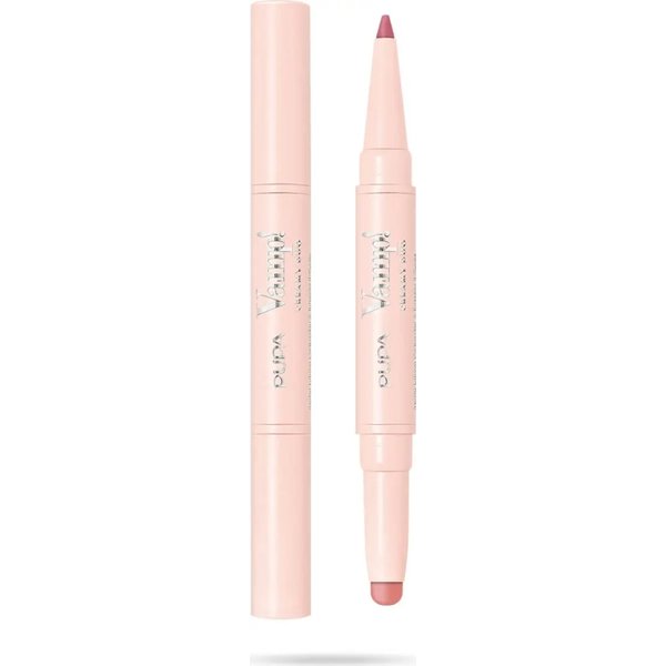 Pupa Vamp! Creamy Duo - Matita Labbra Contouring & Rossetto Brillante N. 004 Light Rose-image