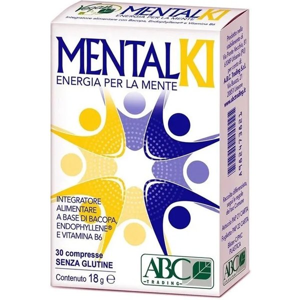 Mentalki 30 Compresse - Integratore Per La Memoria E Le Funzioni Cognitive-image