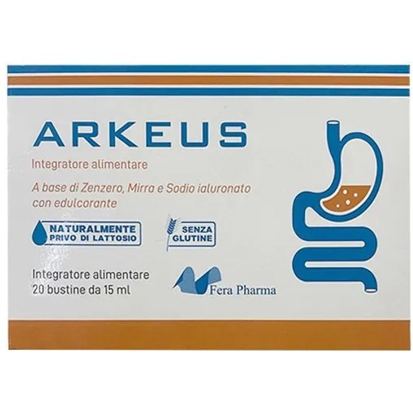 Arkeus 20 Bustine - Integratore Per La Regolare Motilità Gastrointestinale-image
