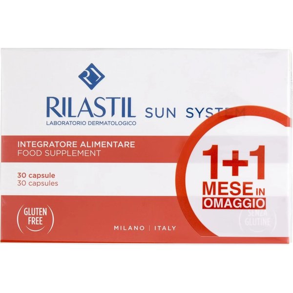 Rilastil Sun System 30 + 30 Capsule - Integratore Per L'esposizione Solare-image