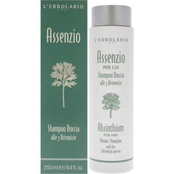L Erbolario Assenzio Per Lui - Shampoo Doccia Alle 3 Artemisie 250 Ml-image