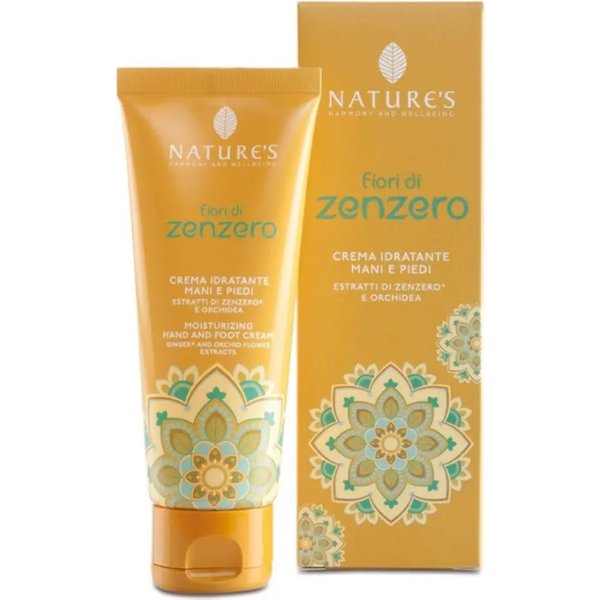 Nature S Fior Di Zenzero - Crema Idratante Mani E Piedi 75 Ml-image