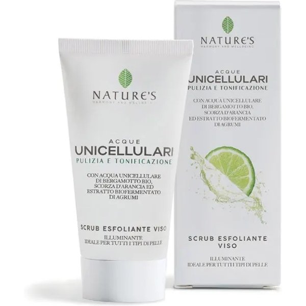 Nature S Acque Unicellulari Pulizia E Tonificazione - Scrub Esfoliante Viso 50 Ml-image