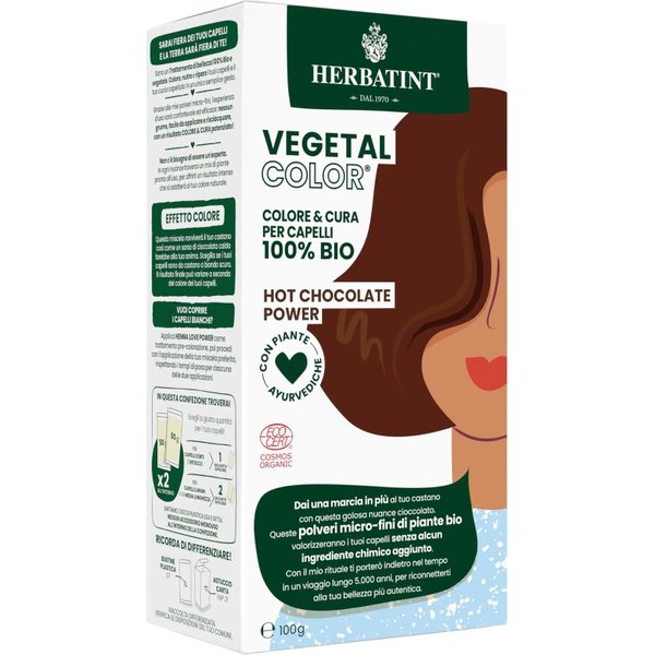 Herbatint Vegetal Color - Colorazione Capelli Bio - Hot Chocolate Power-image