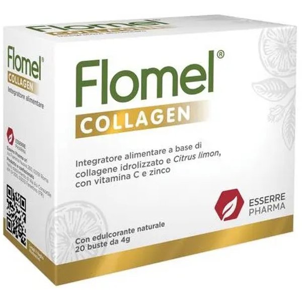 Flomel Collagen 20 Buste - Integratore Per Capelli Pelle E Unghie-image