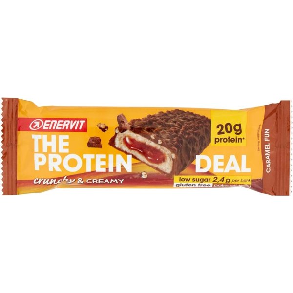 Enervit The Protein Deal Caramel - Barretta Proteica 55 G-image