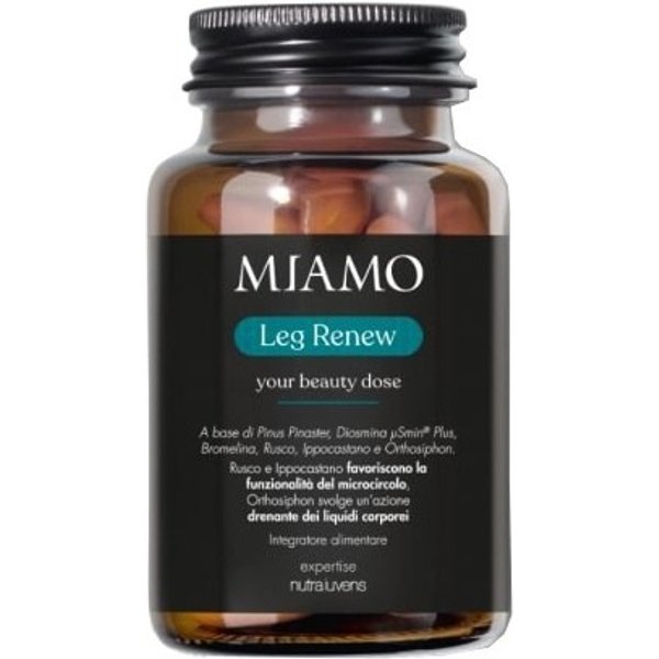 Miamo Leg Renew 30 Compresse - Integratore Per Il Microcircolo-image