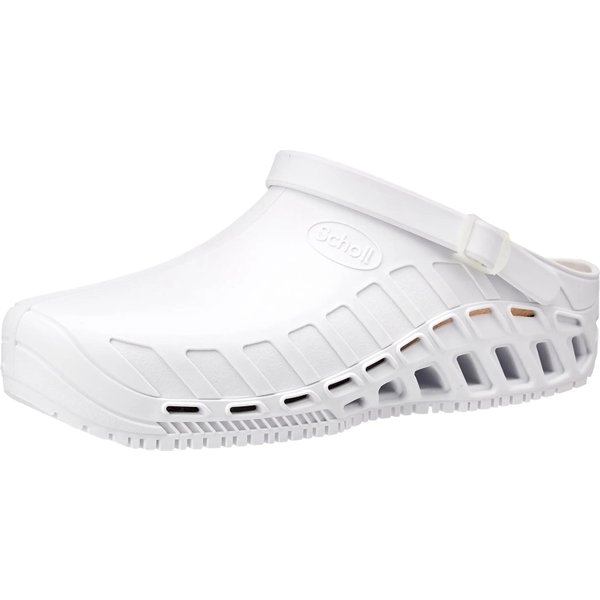 Scholl Clog Evo TPR - Ciabatte Unisex N.39-40 Bianco-image