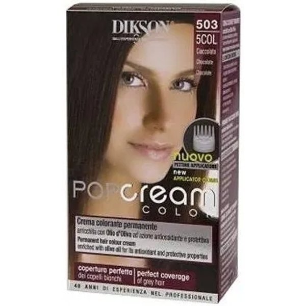 Dikson Pop Cream Color - Crema Colorante Permanente N.503 Cioccolato-image